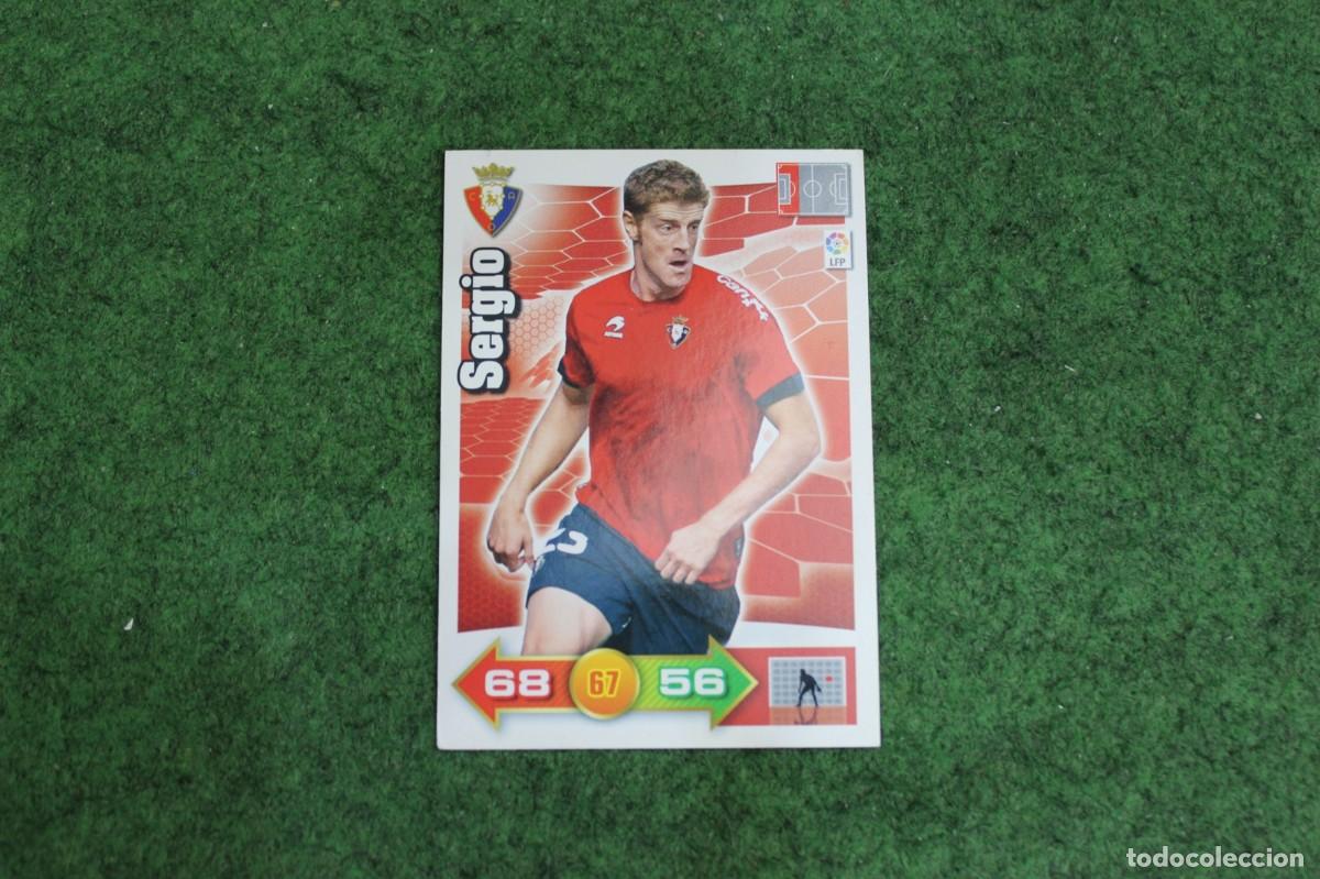 Fu&szlig;ball-Sticker: SERGIO CA OSASUNA ADRENALYN XL 2010 2011 10 11 LALIGA SANTANDER