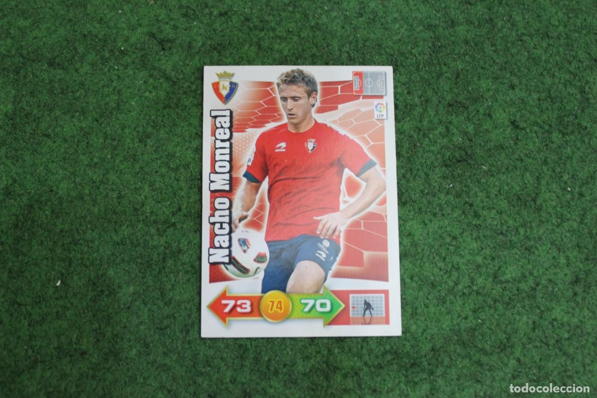 Fu&szlig;ball-Sticker: NACHO MONREAL CA OSASUNA ADRENALYN XL 2010 2011 10 11 LALIGA SANTANDER