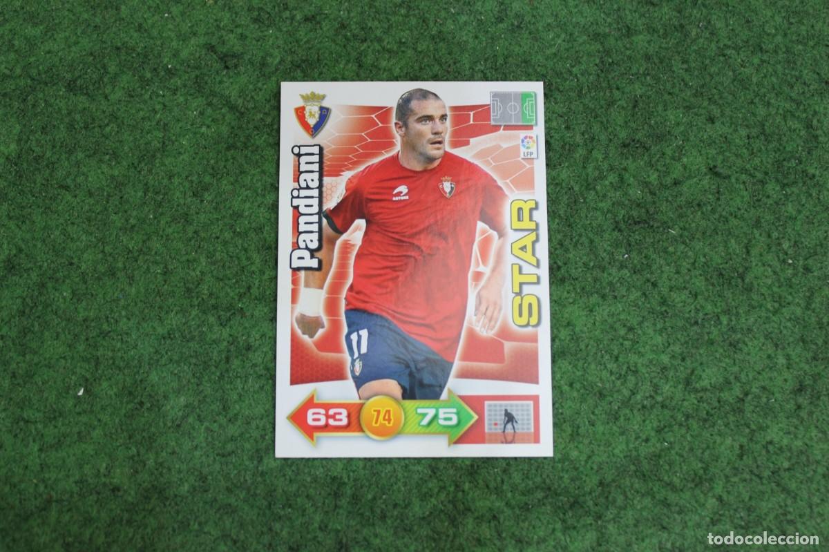 Figurine di Calcio: PANDIANI CA OSASUNA STAR ADRENALYN XL 2010 2011 10 11 LALIGA SANTANDER