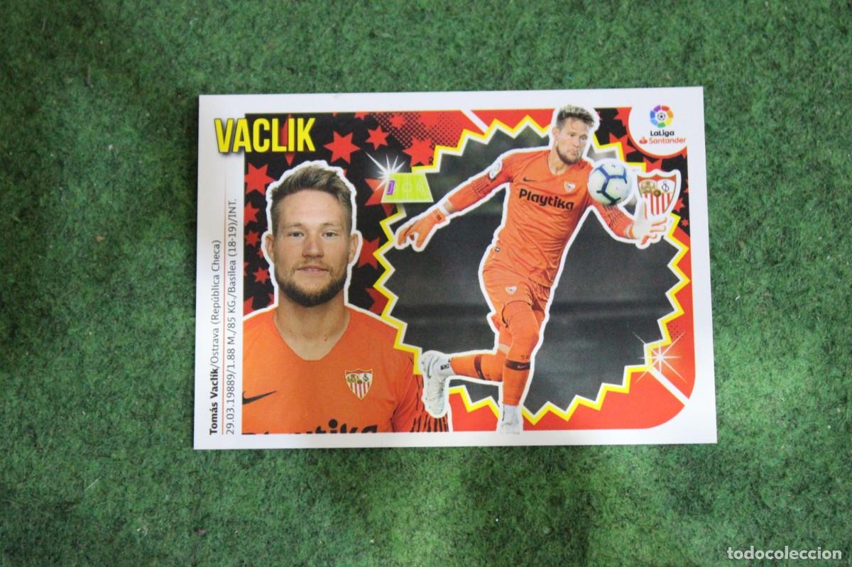 Cromos de f&uacute;tbol: 2 BIS VACLIK COLOCA SEVILLA FC LIGA ESTE 2018-19 2018 2019 18 19 LALIGA SANTANDER