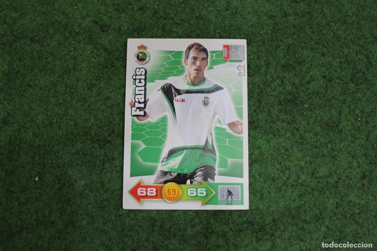 Cromos de f&uacute;tbol: FRANCIS RACING DE SANTANDER ADRENALYN XL 2010 2011 10 11 LALIGA SANTANDER
