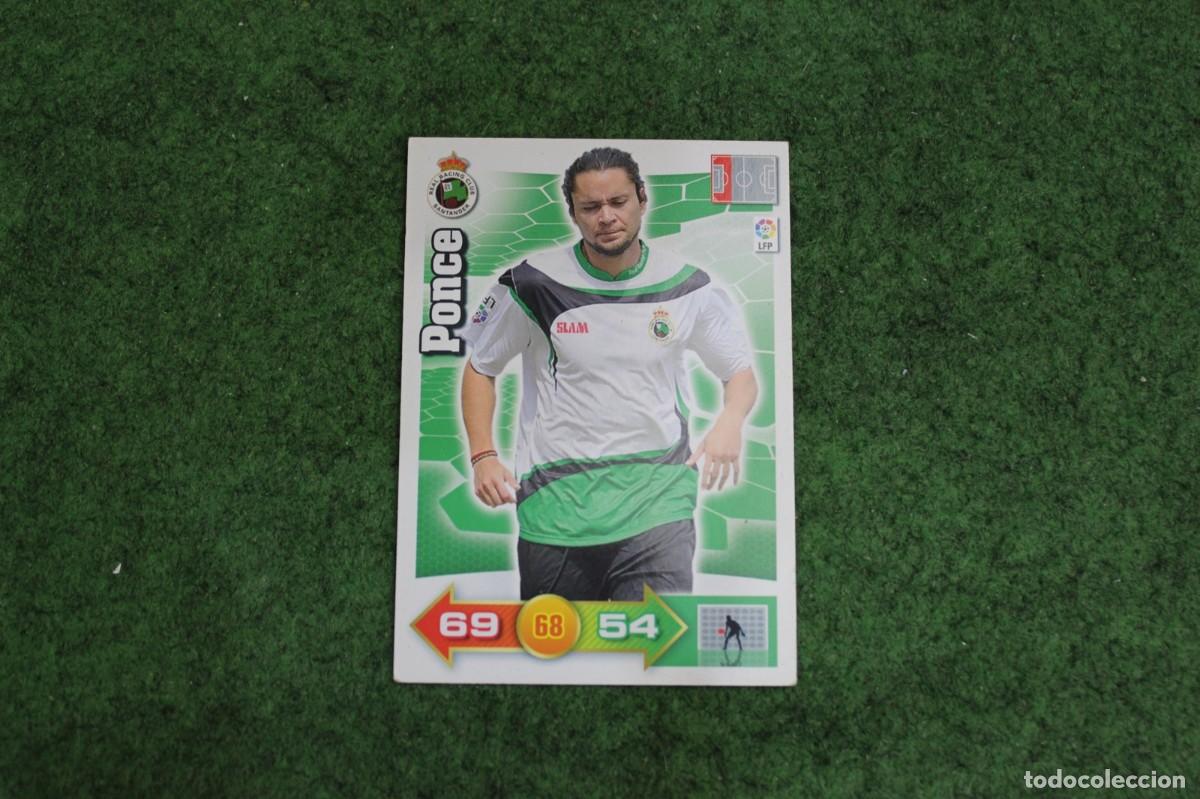 Cromos de f&uacute;tbol: PONCE RACING DE SANTANDER ADRENALYN XL 2010 2011 10 11 LALIGA SANTANDER