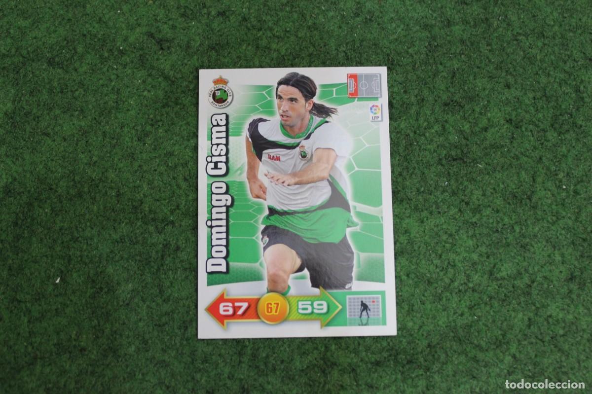 Cromos de f&uacute;tbol: DOMINGO CISMA RACING DE SANTANDER ADRENALYN XL 2010 2011 10 11 LALIGA SANTANDER