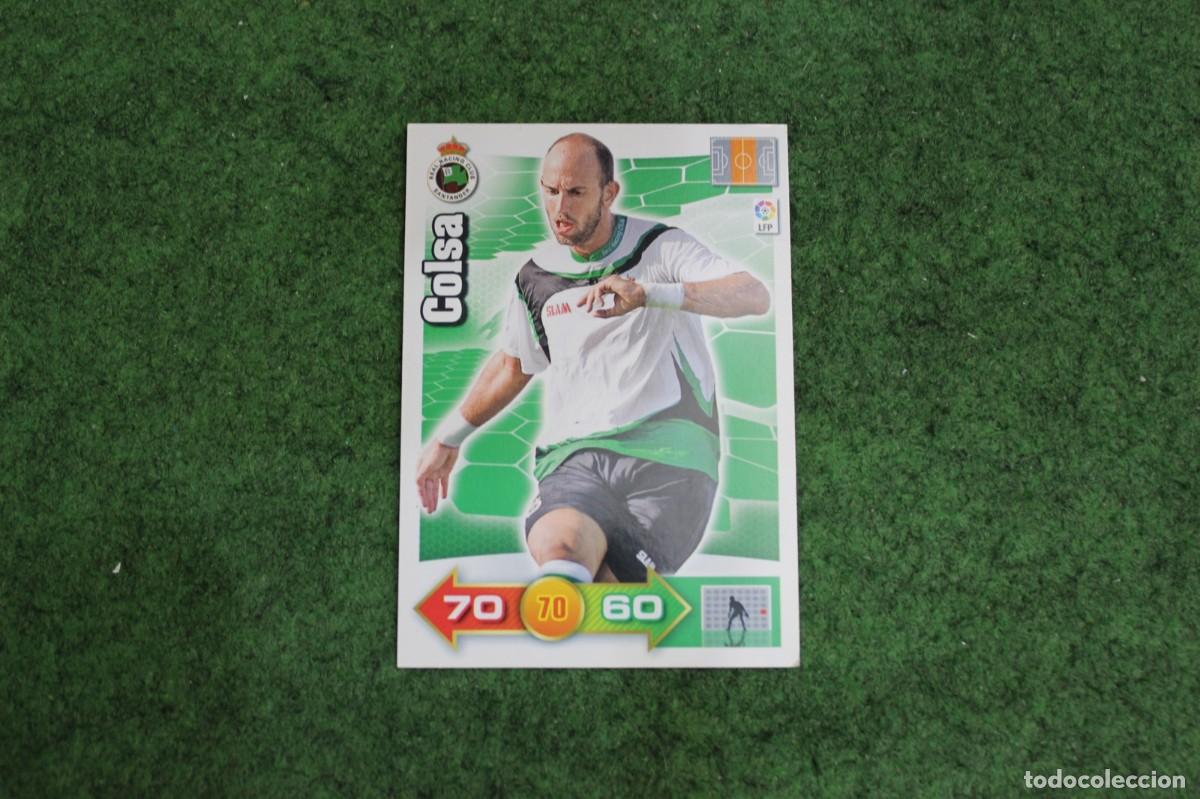 Cromos de f&uacute;tbol: COLSA RACING DE SANTANDER ADRENALYN XL 2010 2011 10 11 LALIGA SANTANDER
