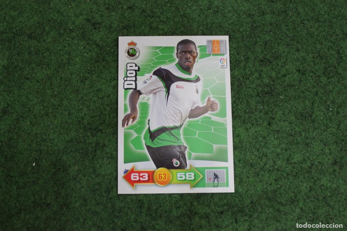 Cromos de f&uacute;tbol: DIOP RACING DE SANTANDER ADRENALYN XL 2010 2011 10 11 LALIGA SANTANDER