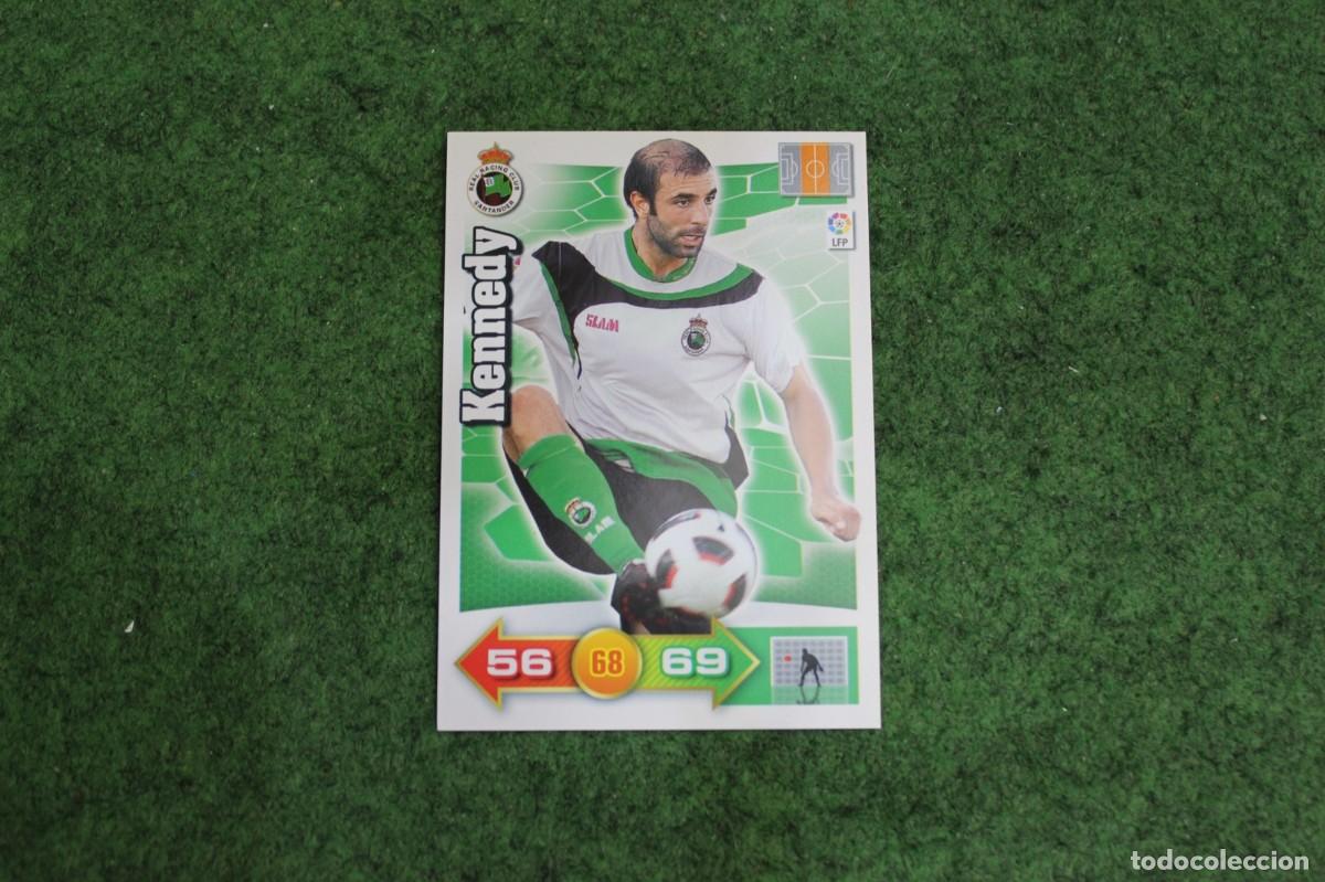 Cromos de f&uacute;tbol: KENNEDY RACING DE SANTANDER ADRENALYN XL 2010 2011 10 11 LALIGA SANTANDER