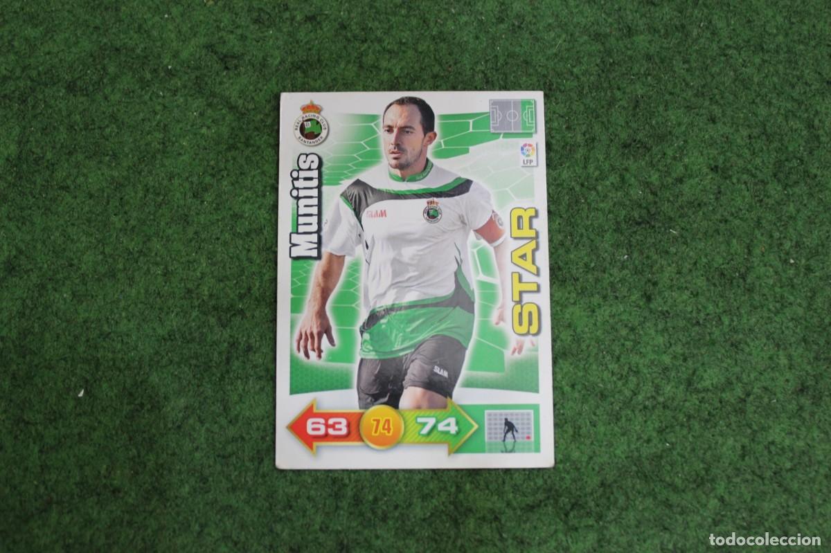 Cromos de f&uacute;tbol: MUNITIS RACING DE SANTANDER STAR ADRENALYN XL 2010 2011 10 11 LALIGA SANTANDER