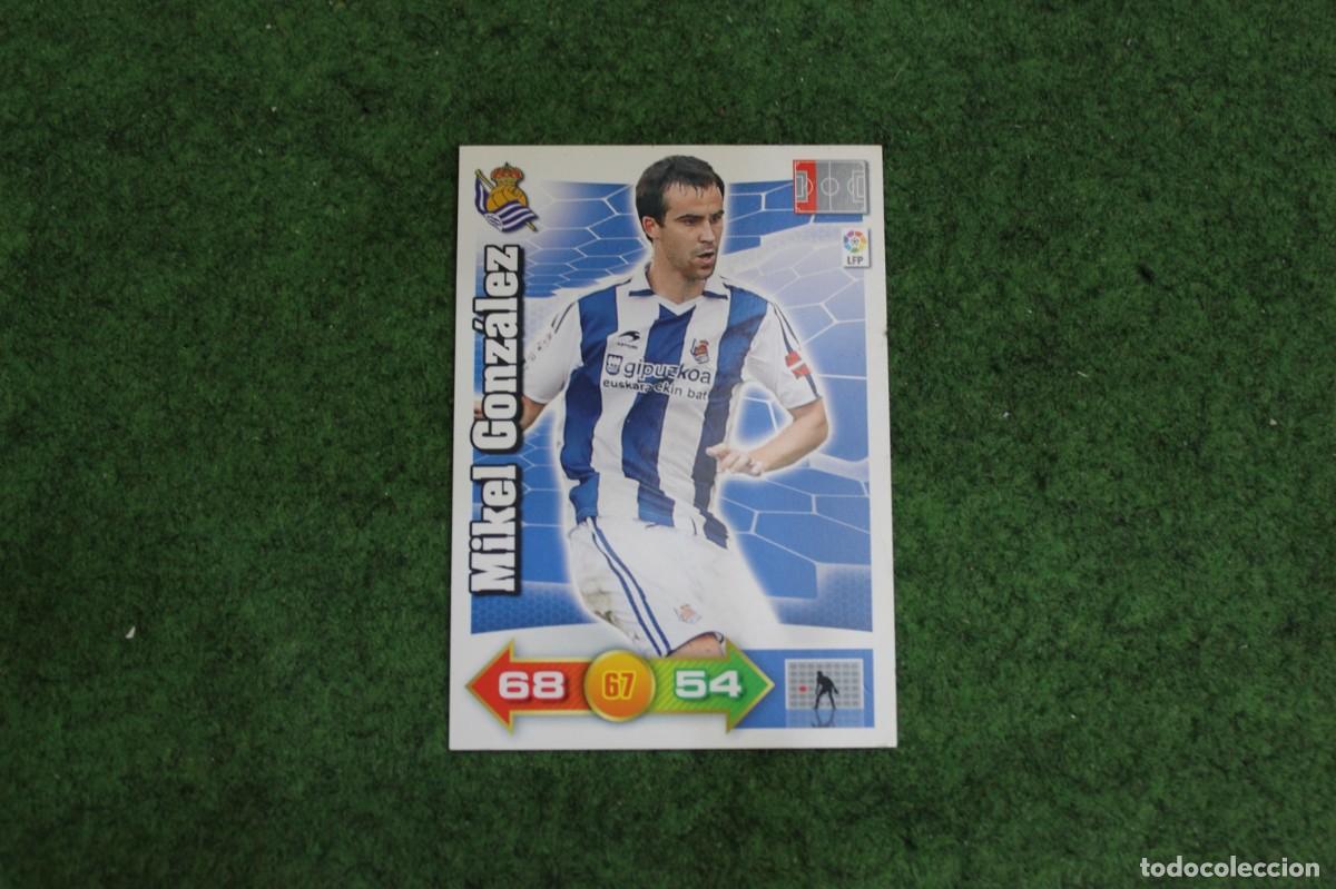 Cromos de f&uacute;tbol: MIKEL GONZ&Aacute;LEZ REAL SOCIEDAD ADRENALYN XL 2010 2011 10 11 LALIGA SANTANDER