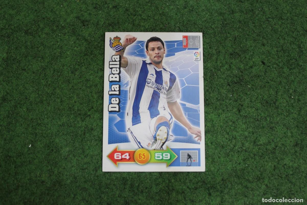 Cromos de f&uacute;tbol: DE LA BELLA REAL SOCIEDAD ADRENALYN XL 2010 2011 10 11 LALIGA SANTANDER