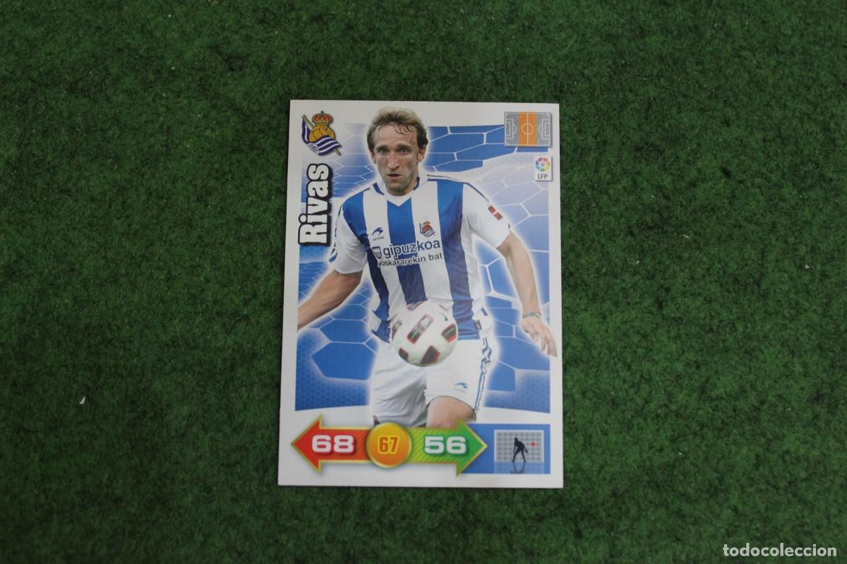 Cromos de f&uacute;tbol: RIVAS REAL SOCIEDAD ADRENALYN XL 2010 2011 10 11 LALIGA SANTANDER