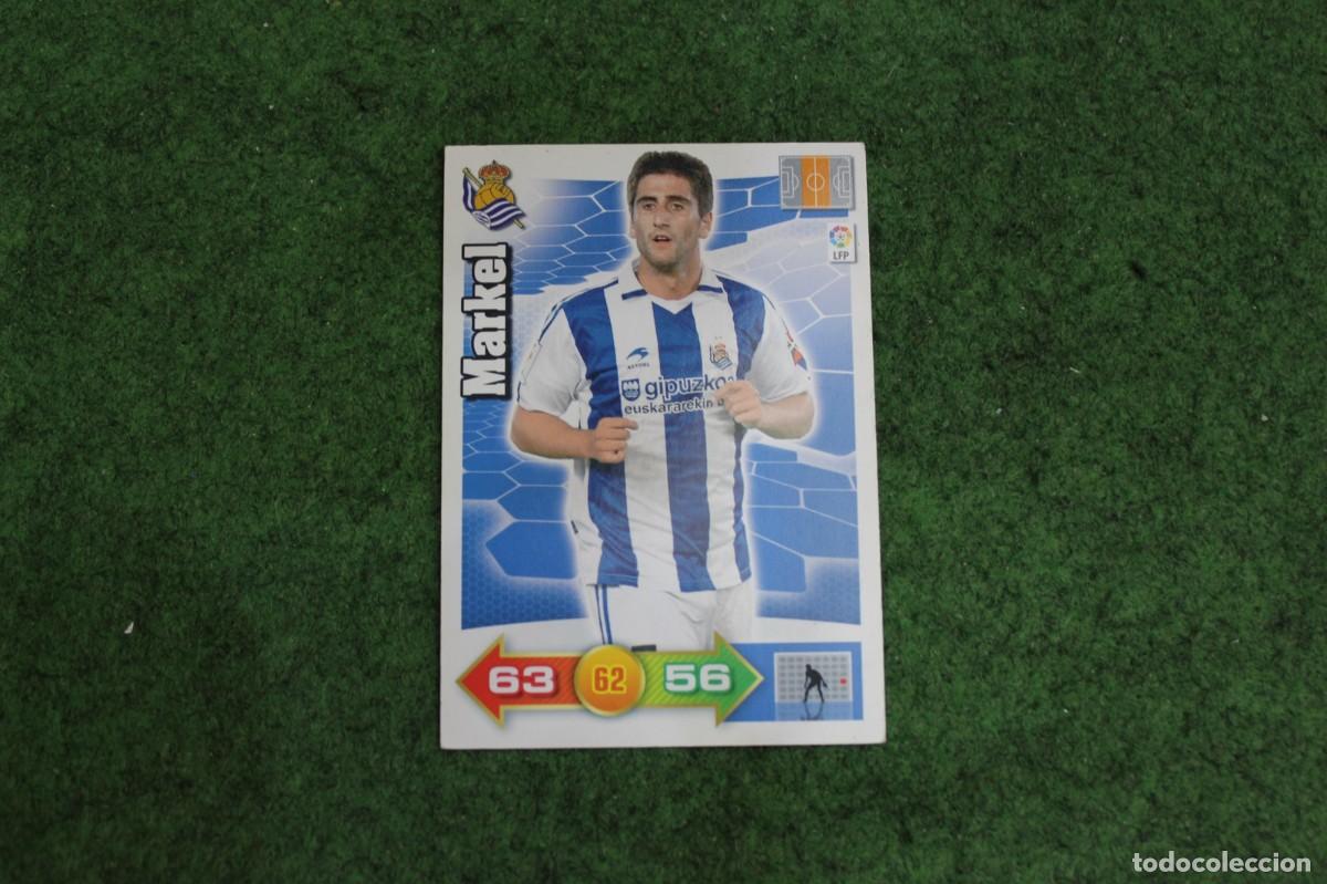 Cromos de f&uacute;tbol: MARKEL REAL SOCIEDAD ADRENALYN XL 2010 2011 10 11 LALIGA SANTANDER