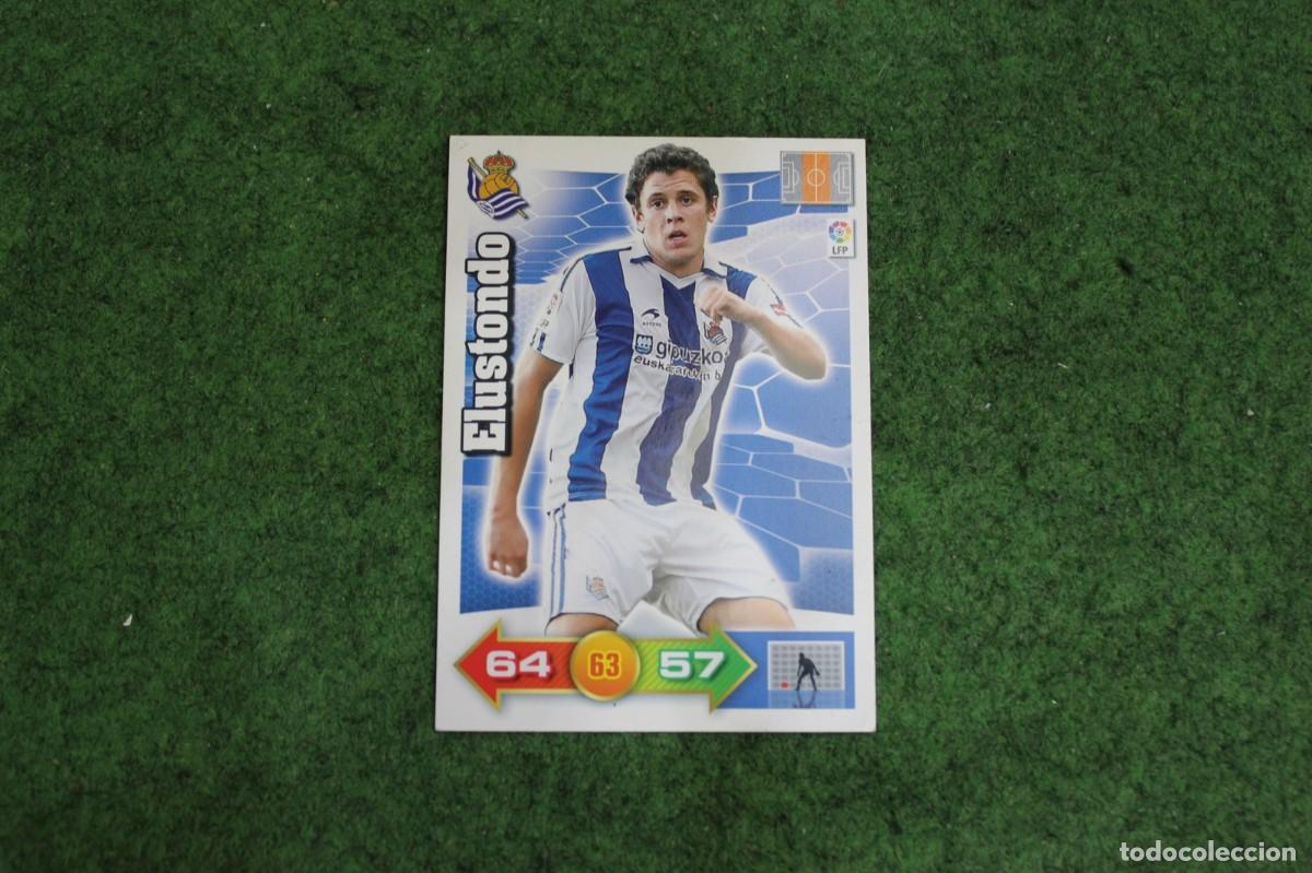 Cromos de f&uacute;tbol: ELUSTONDO REAL SOCIEDAD ADRENALYN XL 2010 2011 10 11 LALIGA SANTANDER