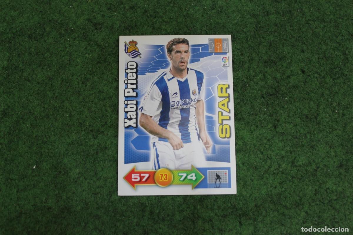 Cromos de f&uacute;tbol: XABI PRIETO REAL SOCIEDAD STAR ADRENALYN XL 2010 2011 10 11 LALIGA SANTANDER