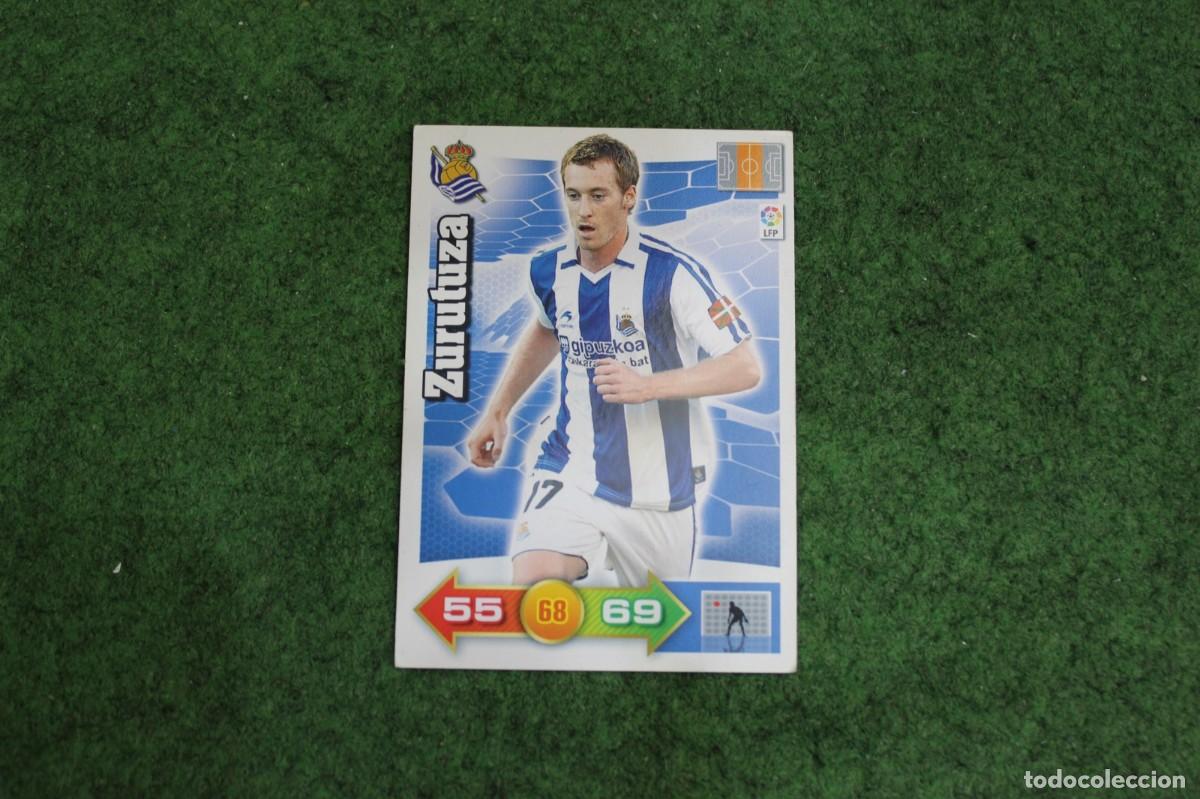 Cromos de f&uacute;tbol: ZURUTUZA REAL SOCIEDAD ADRENALYN XL 2010 2011 10 11 LALIGA SANTANDER