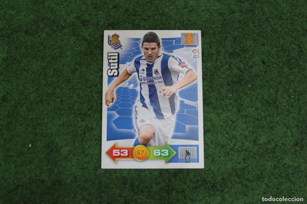 Cromos de f&uacute;tbol: SUTIL REAL SOCIEDAD ADRENALYN XL 2010 2011 10 11 LALIGA SANTANDER