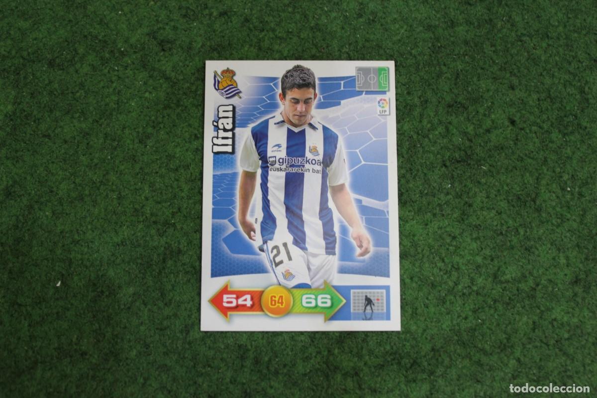 Cromos de f&uacute;tbol: IFR&Aacute;N REAL SOCIEDAD ADRENALYN XL 2010 2011 10 11 LALIGA SANTANDER