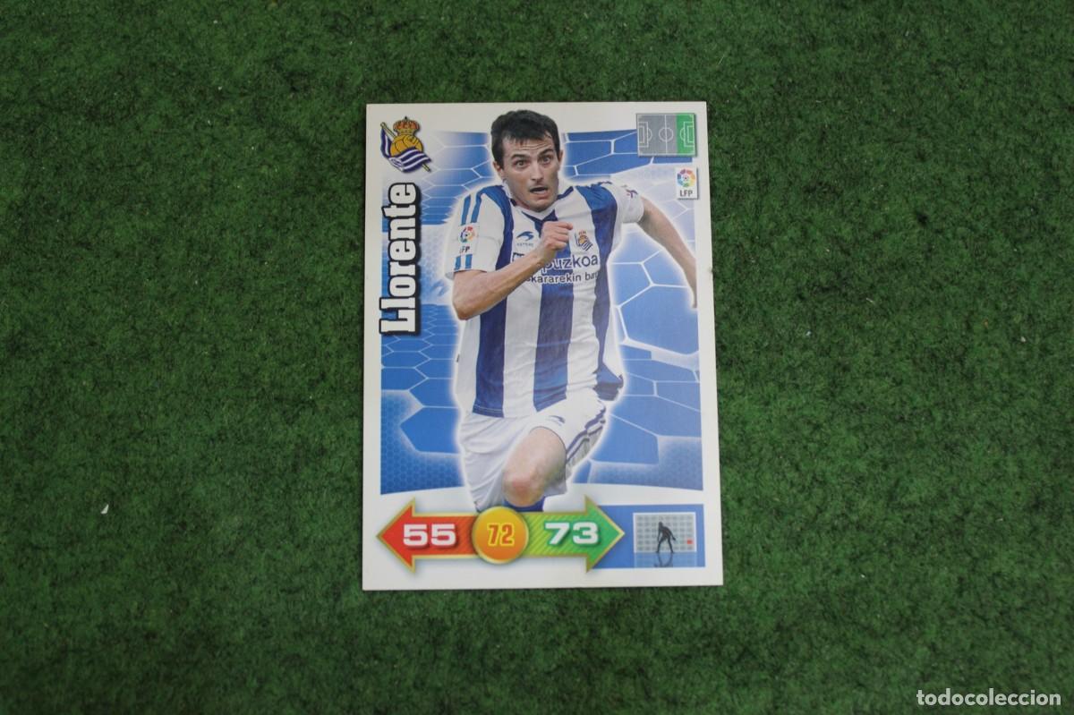Cromos de f&uacute;tbol: LLORENTE REAL SOCIEDAD ADRENALYN XL 2010 2011 10 11 LALIGA SANTANDER