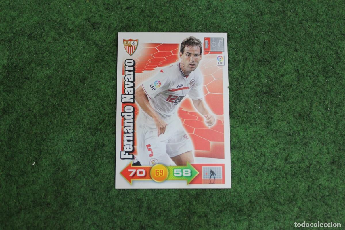 Cromos de f&uacute;tbol: FERNANDO NAVARRO SEVILLA FC ADRENALYN XL 2010 2011 10 11 LALIGA SANTANDER