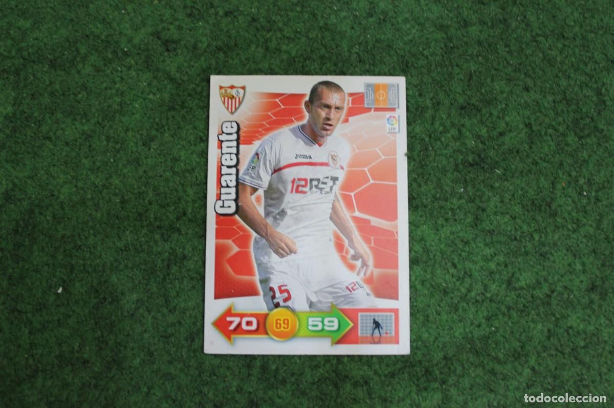Cromos de f&uacute;tbol: GUARENTE SEVILLA FC ADRENALYN XL 2010 2011 10 11 LALIGA SANTANDER