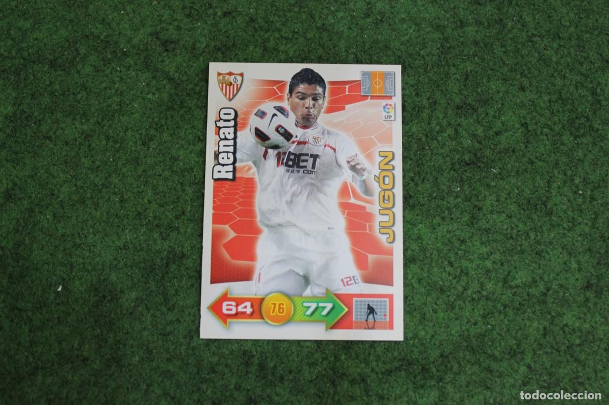 Cromos de f&uacute;tbol: RENATO SEVILLA FC JUG&Oacute;N ADRENALYN XL 2010 2011 10 11 LALIGA SANTANDER