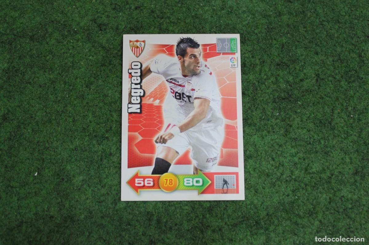 Cromos de f&uacute;tbol: NEGREDO SEVILLA FC ADRENALYN XL 2010 2011 10 11 LALIGA SANTANDER