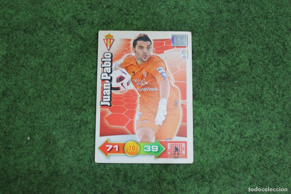 Cromos de f&uacute;tbol: JUAN PABLO REAL SPORTING DE GIJ&Oacute;N ADRENALYN XL 2010 2011 10 11 LALIGA SANTANDER