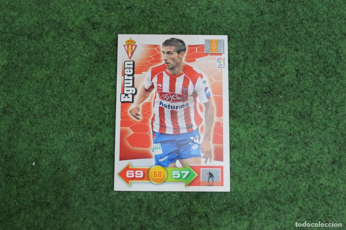 Cromos de f&uacute;tbol: EGUREN REAL SPORTING DE GIJ&Oacute;N ADRENALYN XL 2010 2011 10 11 LALIGA SANTANDER