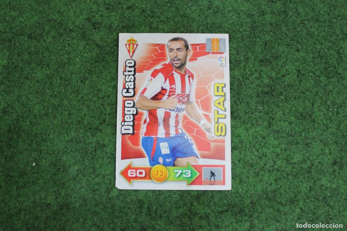 Cromos de f&uacute;tbol: DIEGO CASTRO REAL SPORTING DE GIJ&Oacute;N STAR ADRENALYN XL 2010 2011 10 11 LALIGA SANTANDER