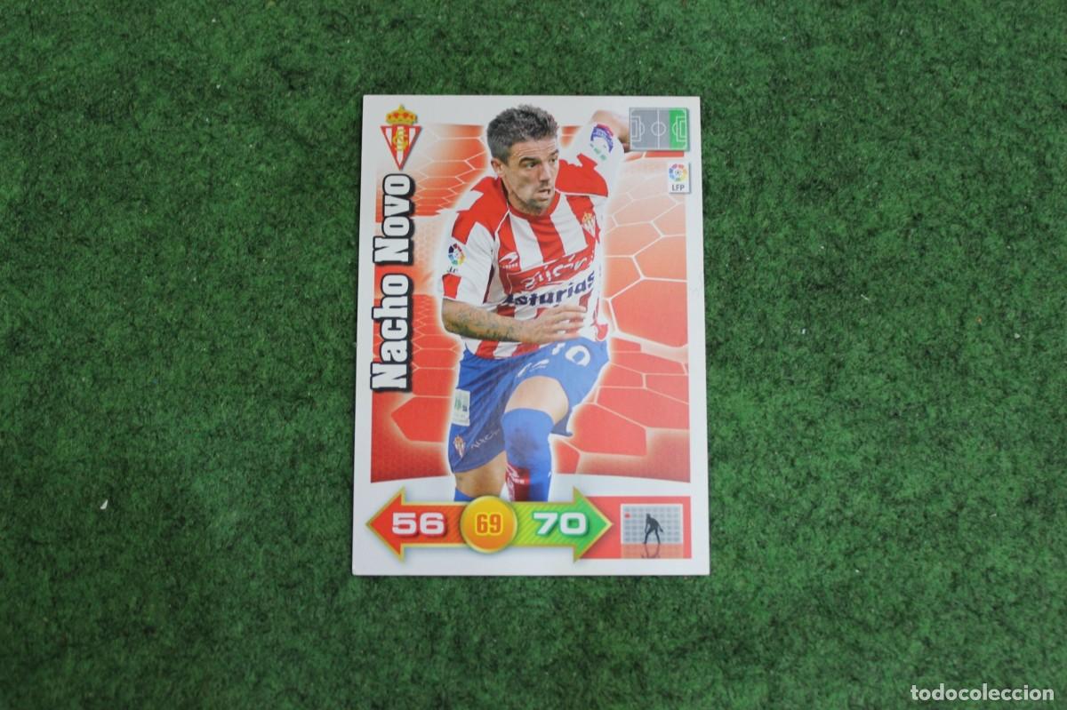 Cromos de f&uacute;tbol: NACHO NOVO REAL SPORTING DE GIJ&Oacute;N ADRENALYN XL 2010 2011 10 11 LALIGA SANTANDER