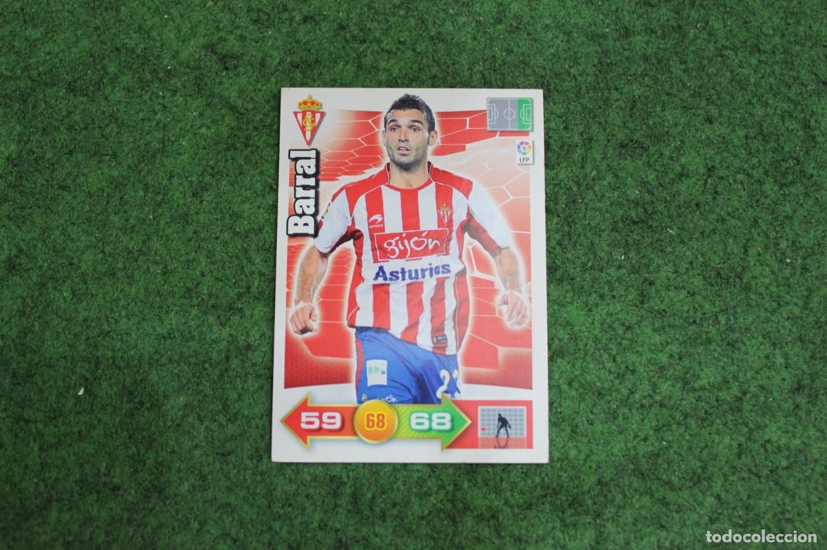 Cromos de f&uacute;tbol: BARRAL REAL SPORTING DE GIJ&Oacute;N ADRENALYN XL 2010 2011 10 11 LALIGA SANTANDER