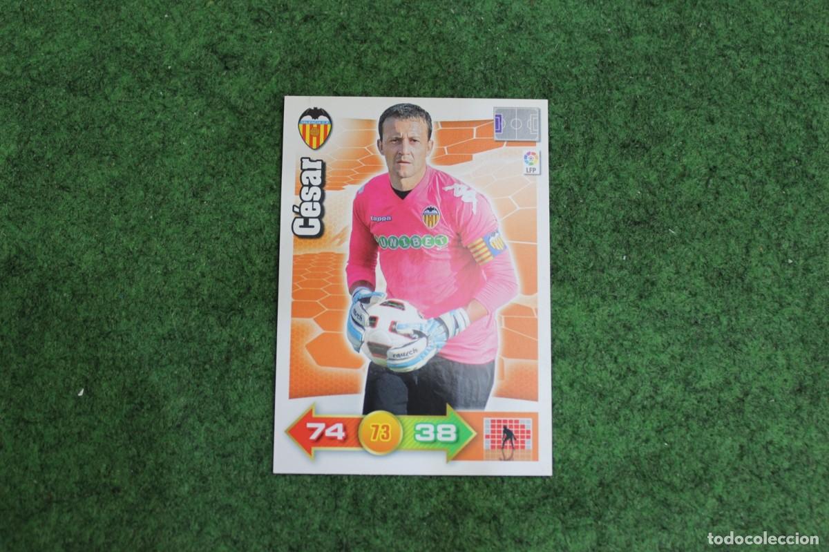 Cromos de f&uacute;tbol: C&Eacute;SAR VALENCIA CF ADRENALYN XL 2010 2011 10 11 LALIGA SANTANDER