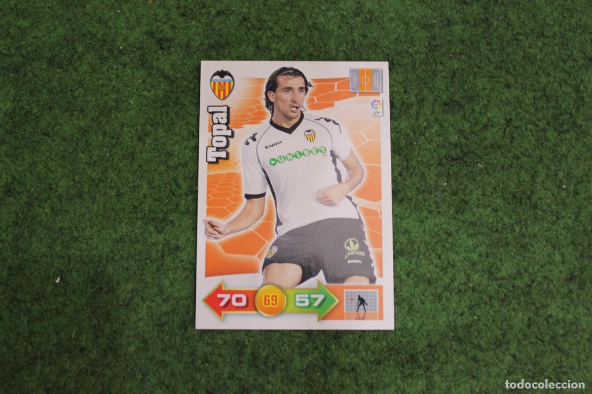 Cromos de f&uacute;tbol: TOPAL VALENCIA CF ADRENALYN XL 2010 2011 10 11 LALIGA SANTANDER
