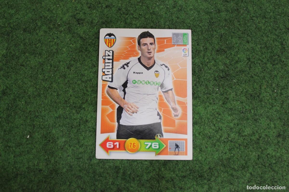 Cromos de f&uacute;tbol: ADURIZ VALENCIA CF ADRENALYN XL 2010 2011 10 11 LALIGA SANTANDER