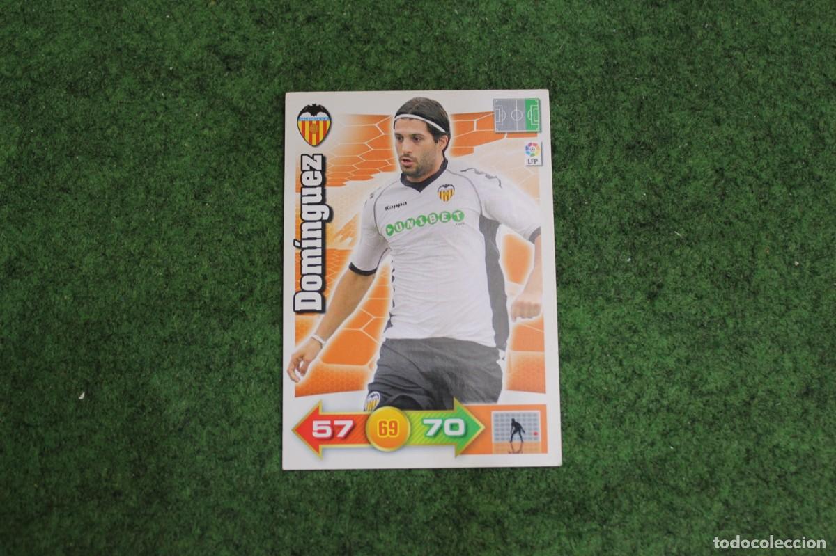 Cromos de Futebol: DOM&Iacute;NGUEZ VALENCIA CF ADRENALYN XL 2010 2011 10 11 LALIGA SANTANDER