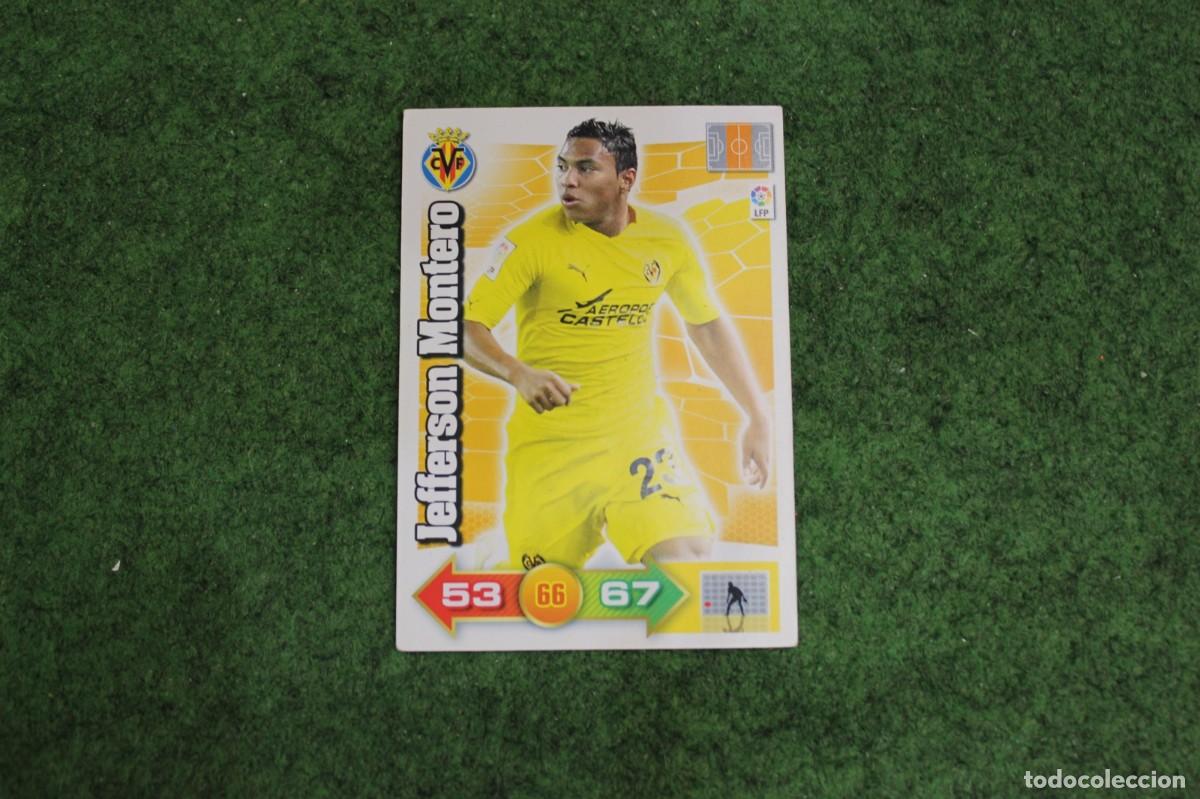 Cromos de Futebol: JEFFERSON MONTERO VILLARREAL CF ADRENALYN XL 2010 2011 10 11 LALIGA SANTANDER
