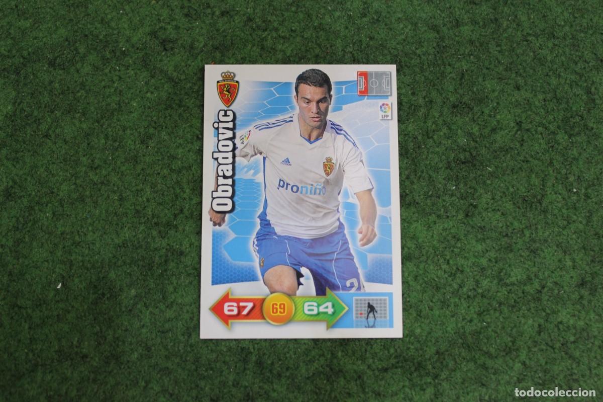 Cromos de f&uacute;tbol: OBRADOVIC REAL ZARAGOZA ADRENALYN XL 2010 2011 10 11 LALIGA SANTANDER