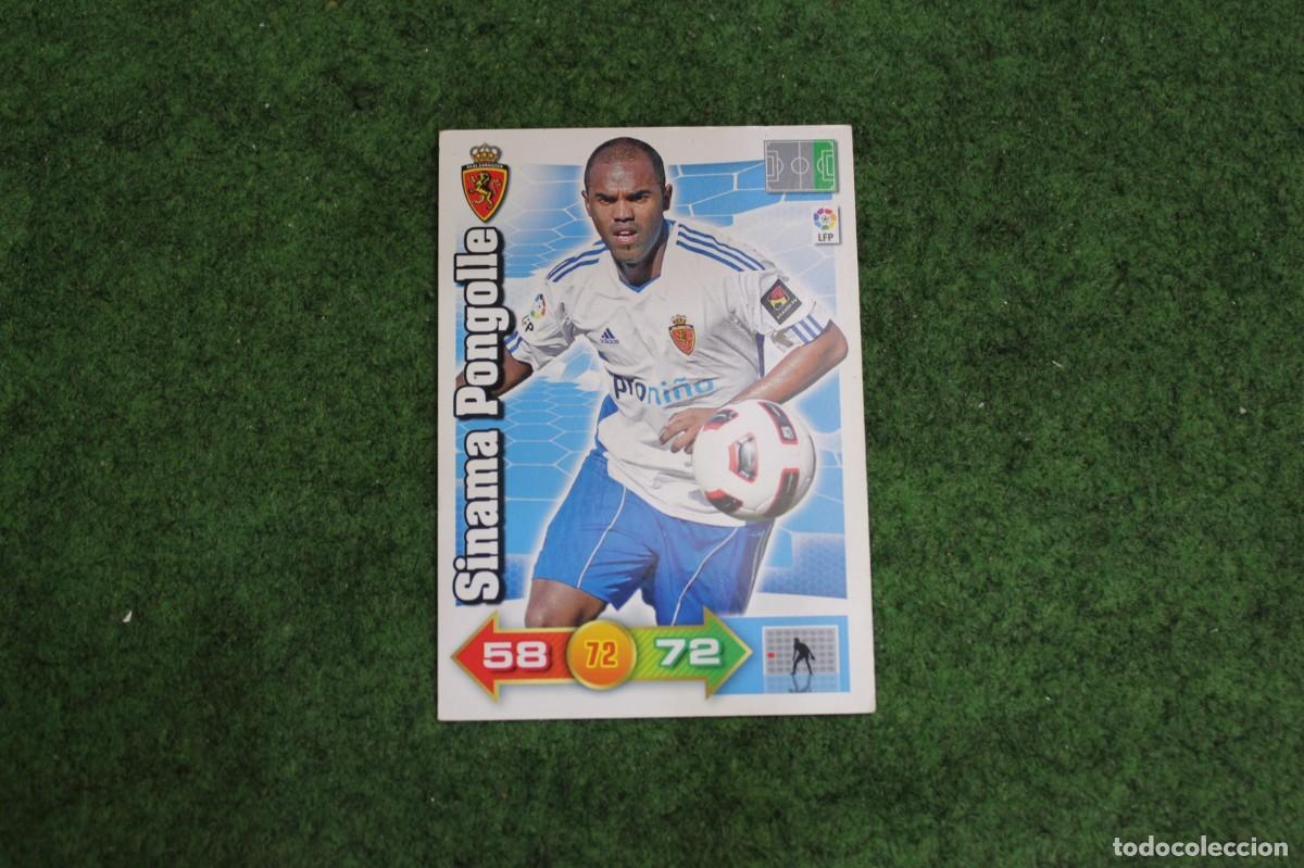 Cromos de f&uacute;tbol: SINAMA PONGOLLE REAL ZARAGOZA ADRENALYN XL 2010 2011 10 11 LALIGA SANTANDER