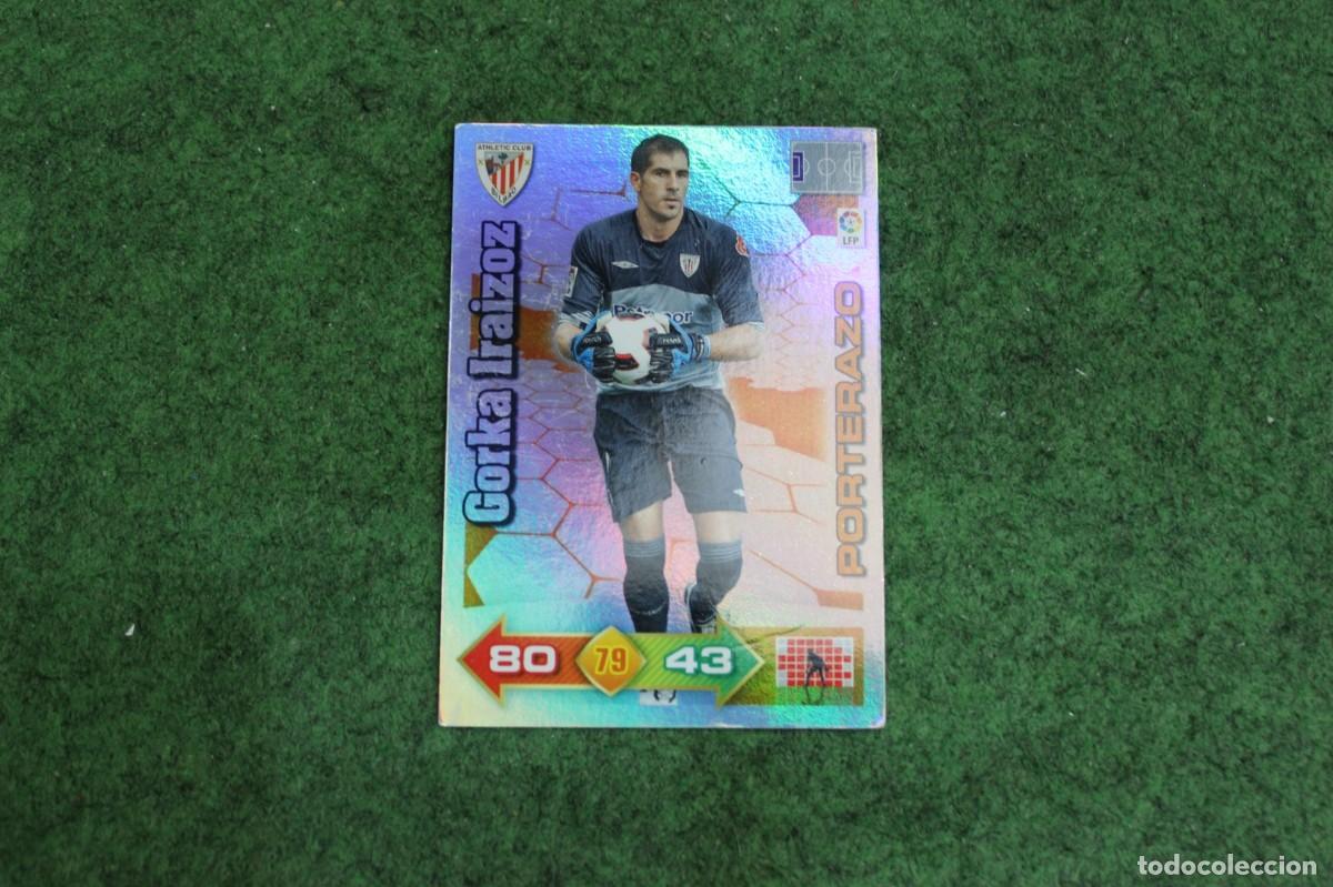 Cromos de f&uacute;tbol: GORKA IRAIZOZ ATHLETIC CLUB PORTERAZO ADRENALYN XL 2010 2011 10 11 LALIGA SANTANDER