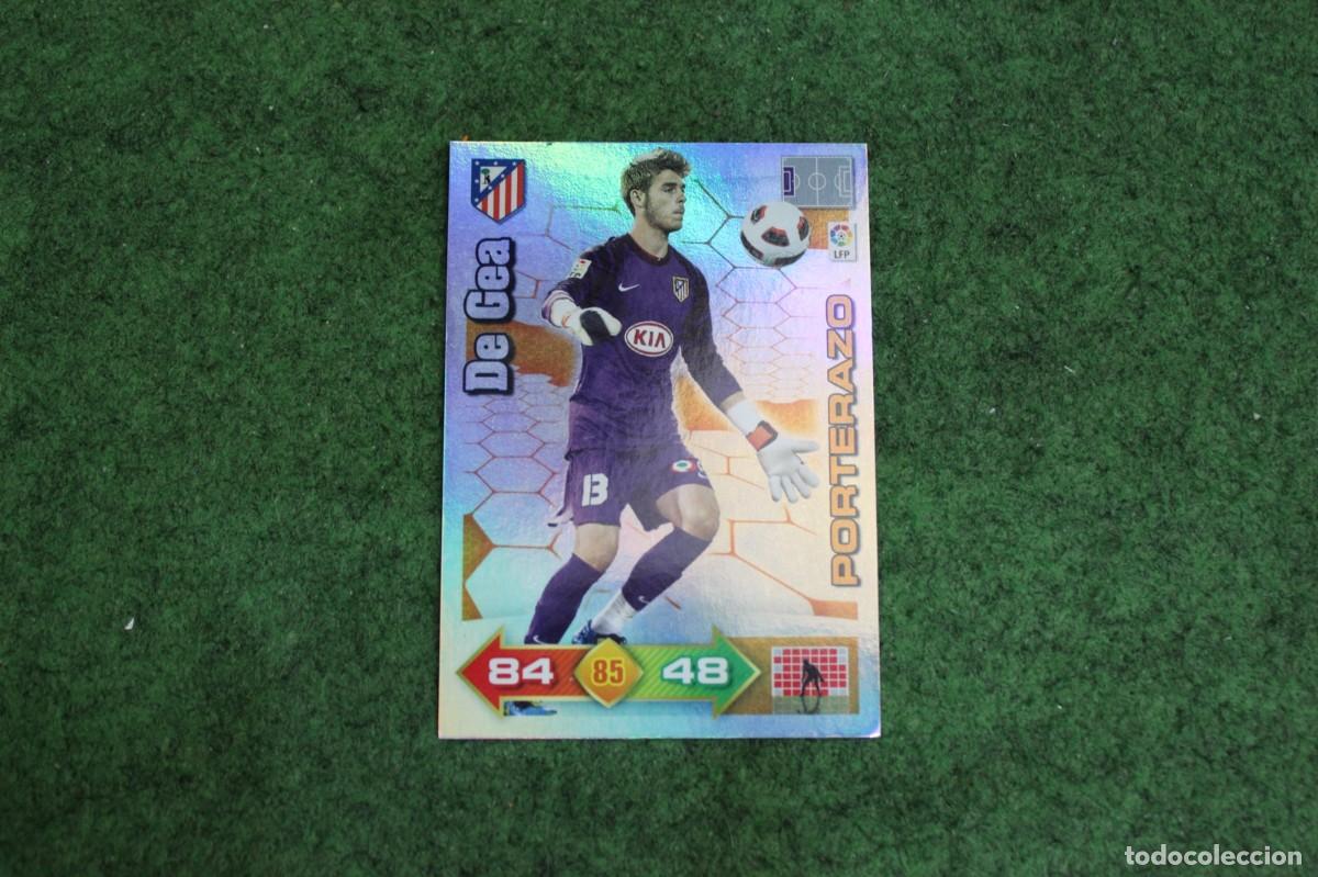 Cromos de f&uacute;tbol: DE GEA ATL&Eacute;TICO DE MADRID PORTERAZO ADRENALYN XL 2010 2011 10 11 LALIGA SANTANDER