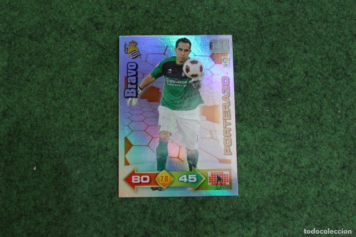 Cromos de f&uacute;tbol: BRAVO REAL SOCIEDAD PORTERAZO ADRENALYN XL 2010 2011 10 11 LALIGA SANTANDER