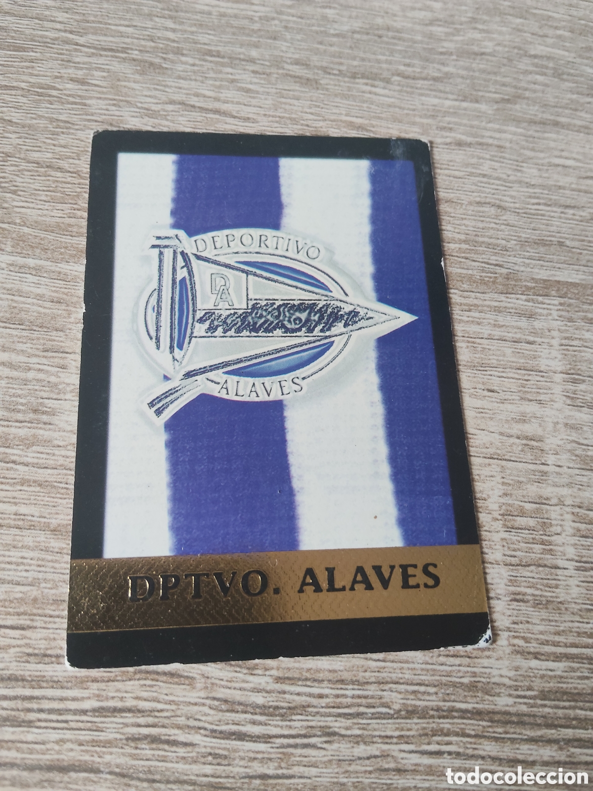 Cromos de f&uacute;tbol: Mundicromo las fichas de la liga 2000 99 00 271 escudo Alav&eacute;s