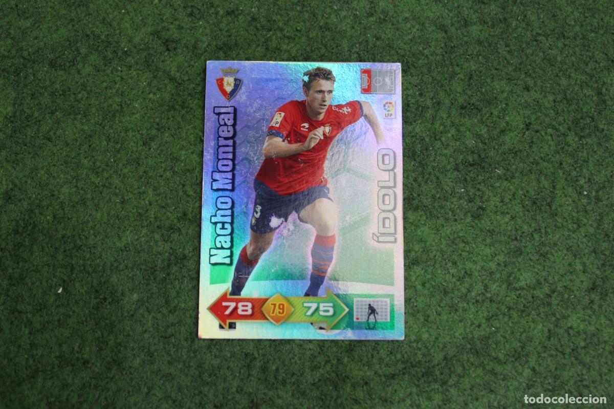 Cromos de f&uacute;tbol: NACHO MONREAL CA OSASUNA &Iacute;DOLO ADRENALYN XL 2010 2011 10 11 LALIGA SANTANDER