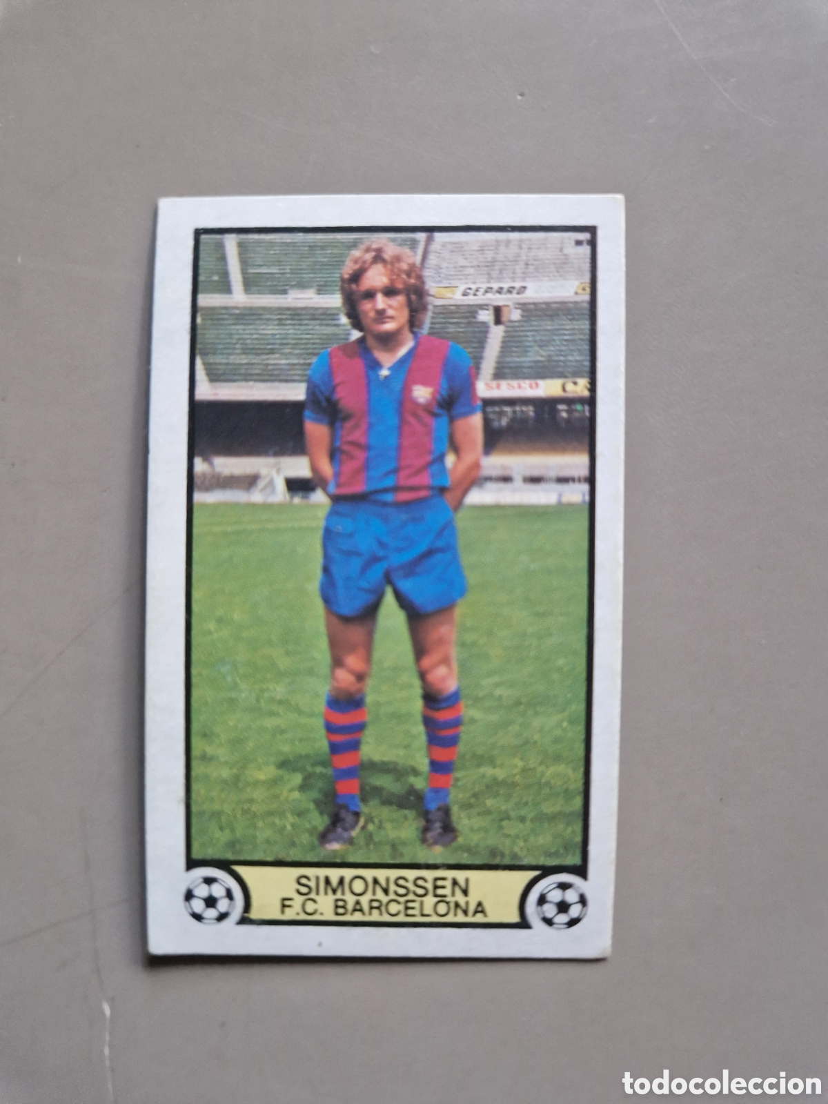 Cromos de f&uacute;tbol: CROMO IMPOSIBLE SIN PEGAR LIGA ESTE 79 80 1979 1980 BARCELONA DOBLE IMAGEN MUY BUEN ESTADO