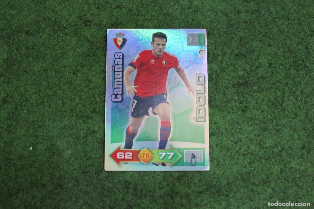 Cromos de f&uacute;tbol: CAMU&Ntilde;AS CA OSASUNA &Iacute;DOLO ADRENALYN XL 2010 2011 10 11 LALIGA SANTANDER