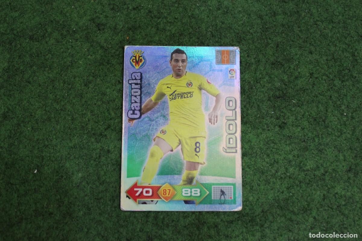 Cromos de f&uacute;tbol: CAZORLA VILLARREAL CF &Iacute;DOLO ADRENALYN XL 2010 2011 10 11 LALIGA SANTANDER
