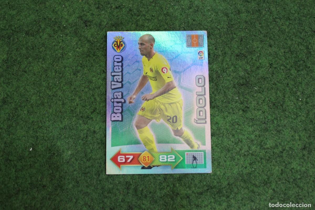 Cromos de f&uacute;tbol: BORJA VALERO VILLARREAL CF &Iacute;DOLO ADRENALYN XL 2010 2011 10 11 LALIGA SANTANDER