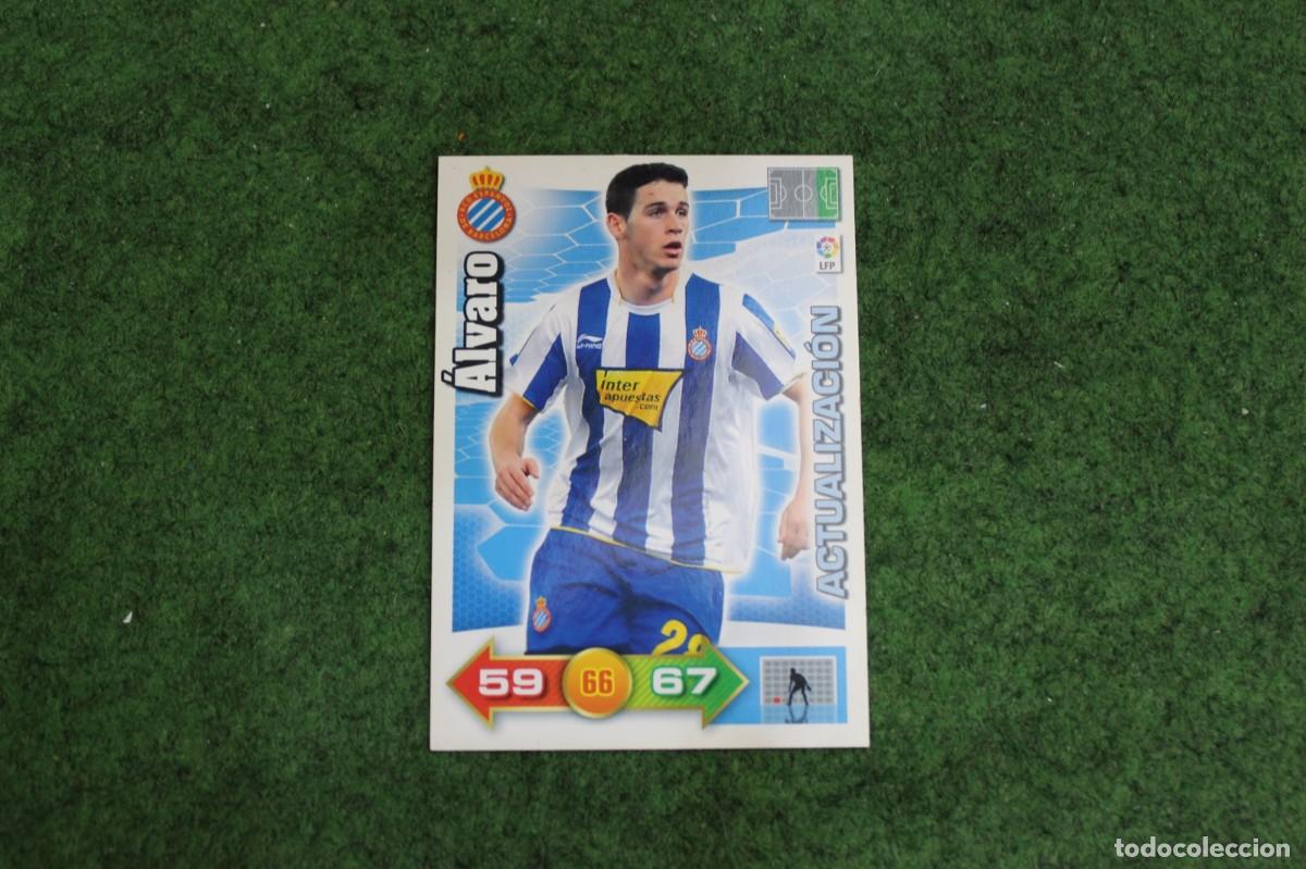Cromos de f&uacute;tbol: &Aacute;LVARO RCD ESPANYOL ACTUALIZACI&Oacute;N ADRENALYN XL 2010 2011 10 11 LALIGA SANTANDER