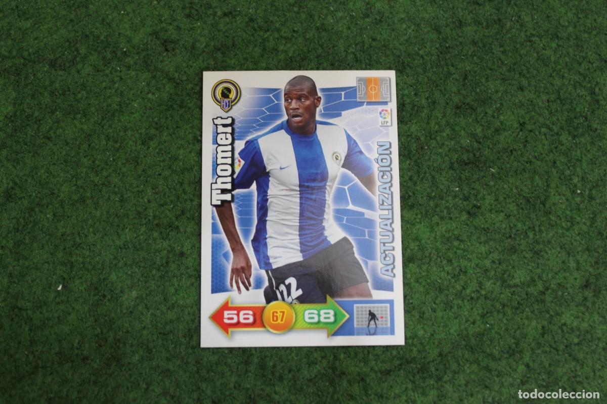 Fu&szlig;ball-Sticker: THOMERT H&Eacute;RCULES CF ACTUALIZACI&Oacute;N ADRENALYN XL 2010 2011 10 11 LALIGA SANTANDER