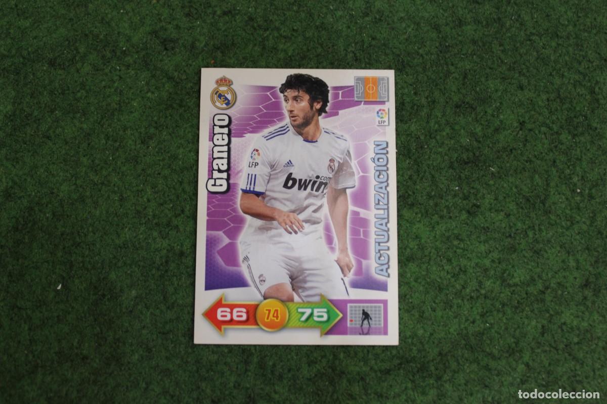 Fu&szlig;ball-Sticker: GRANERO REAL MADRID ACTUALIZACI&Oacute;N ADRENALYN XL 2010 2011 10 11 LALIGA SANTANDER