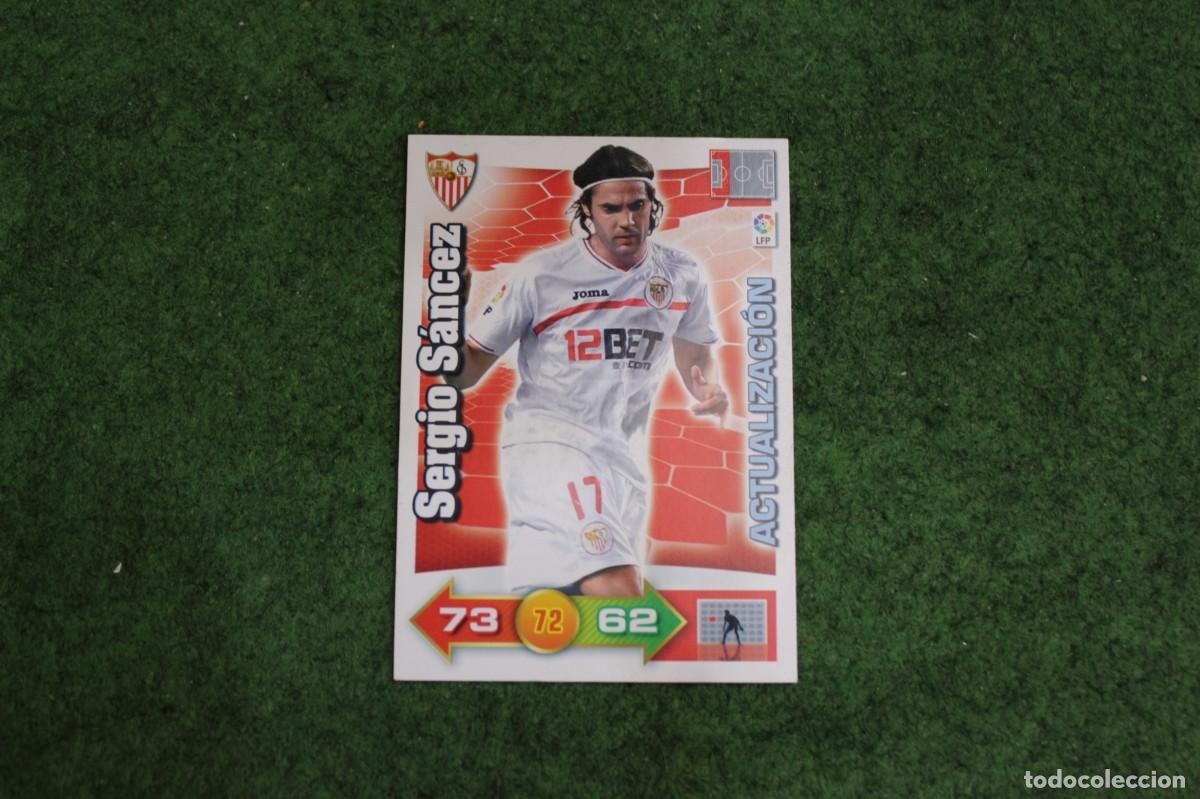 Cromos de f&uacute;tbol: SERGIO S&Aacute;NCHEZ SEVILLA FC ACTUALIZACI&Oacute;N ADRENALYN XL 2010 2011 10 11 LALIGA SANTANDER